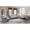 Global Furniture Usa Transitional Zaftig Fabric U250 Grey Reclining Sofa/Console Reclining Loveseat/Glider Recliner 4640 - alternate 1